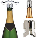 Stainless Steel Champagne Wine Bottle Stopper Sealer Bar Wine Bottle Stopp HHZ