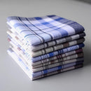 10PCS Cotton Plaid Men's Handkerchief Square Decorative Suits Lot Hanky N OSW