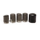 Black Durable ABXY Guide Buttons Set for Xbox 360 Controller Wired / Wi WSO