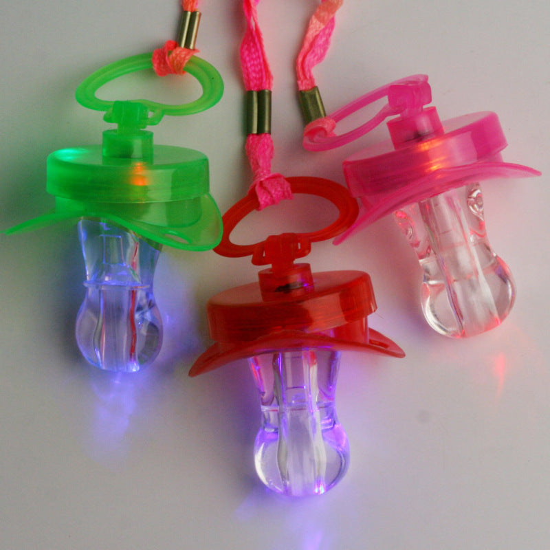 Light Up LED Lights Flashing Whistle Flash Glow Sticks Bar Party Rave Fun  CXA