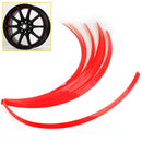 Good 16 Strips Reflective Car Motorcycle Rim Stripe Wheel Tape Stickers CGK