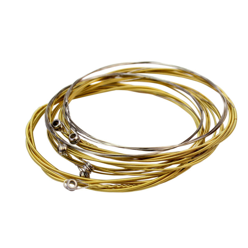 1 Set Metal Musical Instruments Accessories Acoustic Guitar 1st-6th DLS