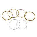 1 Set Metal Musical Instruments Accessories Acoustic Guitar 1st-6th DLS