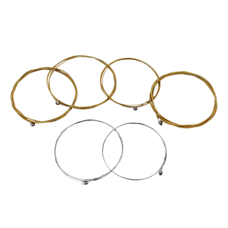 1 Set Metal Musical Instruments Accessories Acoustic Guitar 1st-6th DLS