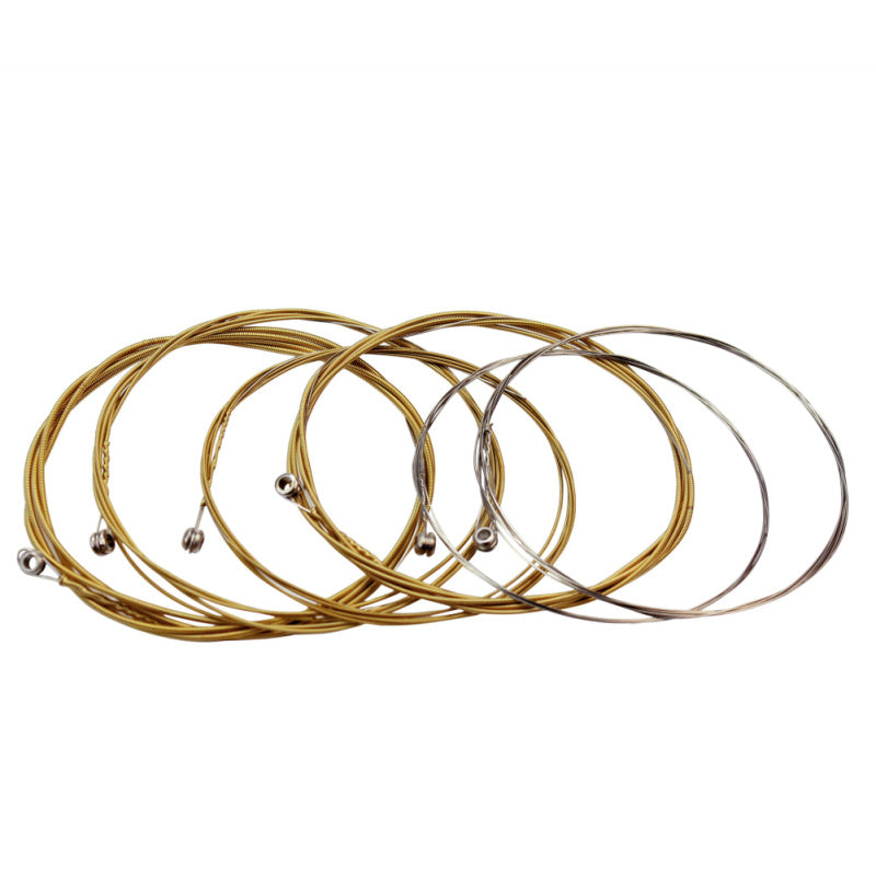 1 Set Metal Musical Instruments Accessories Acoustic Guitar 1st-6th DLS