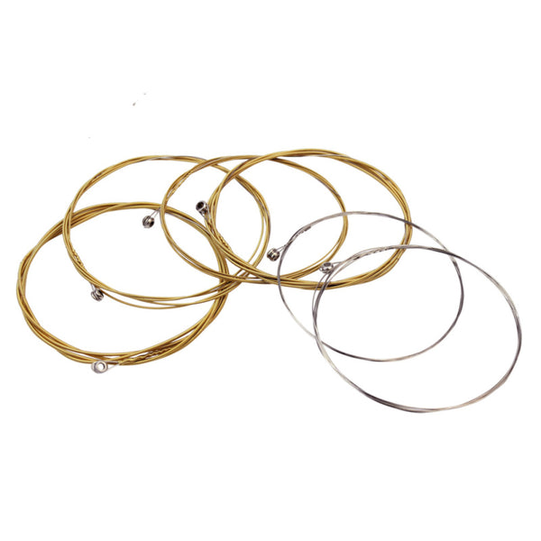 1 Set Metal Musical Instruments Accessories Acoustic Guitar 1st-6th DLS