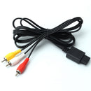 New Audio Video AV cable For Nintendo WII N64 NGC Connector Adapter 183 WNS JBJ