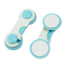 Fashion Drawer 5pcs Baby Kids Cabinet Door Safe Plastic Lock Protector  NFQ