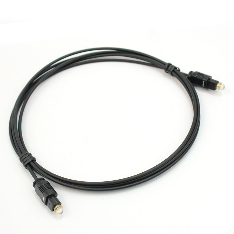 Optical Fiber Optic Toslink Digital Audio Cable SPDIF MD DVD Lead Cord  QNN