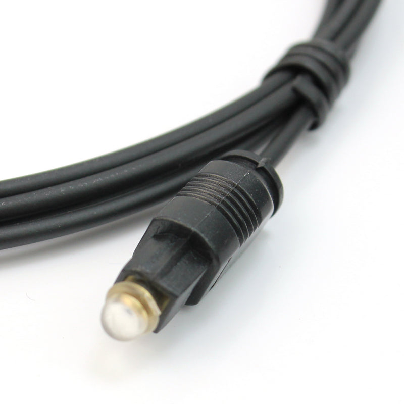Optical Fiber Optic Toslink Digital Audio Cable SPDIF MD DVD Lead Cord  QNN