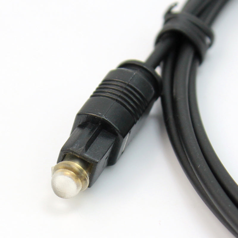 Optical Fiber Optic Toslink Digital Audio Cable SPDIF MD DVD Lead Cord  QNN