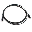 Optical Fiber Optic Toslink Digital Audio Cable SPDIF MD DVD Lead Cord  QNN