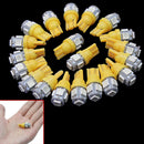 20 Pcs Bright T10 W5W 5 LED 5050-SMD Vehicle Car Tail Light Bulb Lamp Oran XRJ