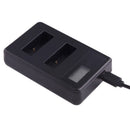 Battery AHDBT-501 Dual USB Charger Kit LCD Display Mini Cable for GoPro HE XAG