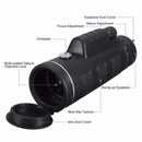40X60 HD Zoom Optical Monocular Telescope Lens Clip W/ Tripod WQQ