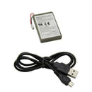 2000mAh Rechargeable Battery Charger Cable Replace For PS4 Wireless Control  d