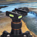 QR50S Aluminum Clamp 50mm Quick Release Plate For Arca-Swiss Tripod Ball MGN