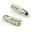 2 x Ba9s 25 SMD LED Bright White Lamp Bulb 12V Interior light T4W 53 25 BTP