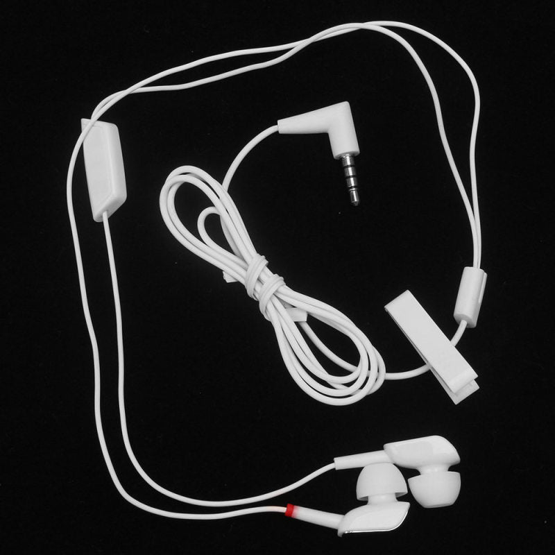 Black Stereo-In-Ear Headset Headphone For BlackBerry Bold 9700 Tour 9630