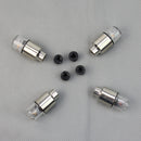 4pcs Auto Car Bike Tire Tyre Wheel Valve Caps Flash Neon LED Lamp Safety MEZ