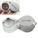 30x 21mm Magnifying Magnifier Glass Jewelry Eye Foldable Jewelry Loop Loup TSH