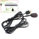 Black IR Infrared Remote Control Receiver Extender Repeater Emitter USB XIV