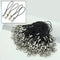 100 Pcs Black Cell Phone Lanyard Cords Strap Lariat Lanyard Mobile Lobster SOQ