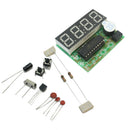 1pcs AT89C2051 Electronic Clock Suite 4-Bit Digital Electronic DIY Kits N YCC