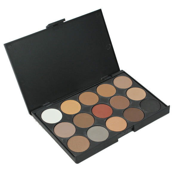 Pro 15 Colors Women Cosmetic Makeup Neutral Nudes Warm Eyeshadow Palett TBS