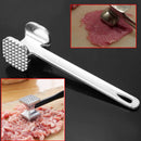 Two Sided Aluminum Meat Hammer Mallet Tenderizer Beef Pork Chicken Poult d