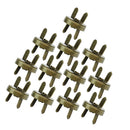 12 Sets 18mm Metal Button Magnetic Bags Clasps Snaps for Sewing Clothi TDC