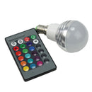 E14 3W RGB 16 Color Changing Home LED Bulb Lamp Light With IR Remote Contr DIX