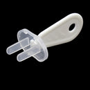 24x Baby Toddler Clear 2 Pin Electric Outlet Safety Cover Protective Plug Guard