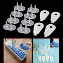 24x Baby Toddler Clear 2 Pin Electric Outlet Safety Cover Protective Plug Guard