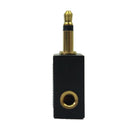 Airplane Travel Headphone Earphone Jack Socket Plug Splitter Cable Adapter VXT