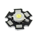 50Pcs 3W DC 3.2-3.4V White Light High Power LED Emitter Lamp Bead Alumin DJN