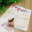 Cute Band-aid Pattern Journal Scheduler Book Diary Note Bookmark Pad Notes Tool