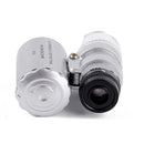 60x Pocket Microscope Mini Loupe Handheld LED Jeweler Magnifier Light Fashion