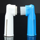 2pcs Finger Toothbrush Pet Dog Cat Oral Dental Cleaning Reduce Plaque B RJP