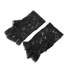 New Black Charm Sexy Lady Girl Lace Party Costume Gloves Finger Fingerless Glove