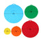 5pcs Silicone Suction Lids Food Cover for Pots Frying Pans Bowls Cups U MSR