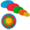 5pcs Silicone Suction Lids Food Cover for Pots Frying Pans Bowls Cups U MSR