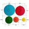 5pcs Silicone Suction Lids Food Cover for Pots Frying Pans Bowls Cups U MSR