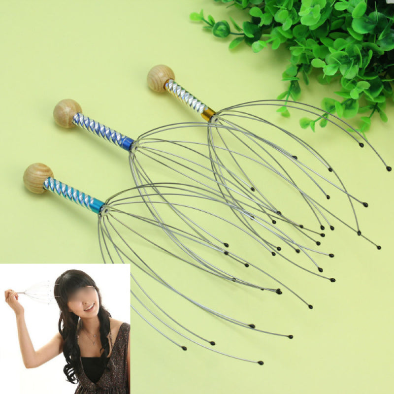 3pcs Office Head Scalp Massage Massager Stress Release Equipment Health GCQ WRQ