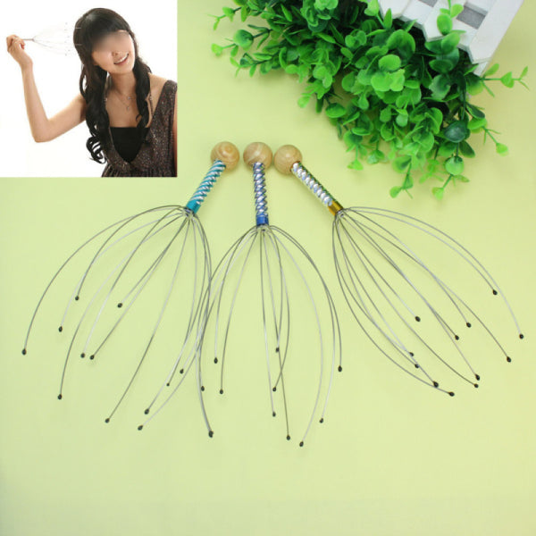 3pcs Office Head Scalp Massage Massager Stress Release Equipment Health GCQ WRQ