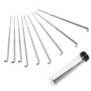 9x Mixed Handle Felting Needle Felt Tools With Holder Bottle DIY Craft WBI