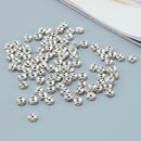 Crystal Rhinestone Rondelle Charm Spacer Beads for Jewelry Making DIY 100p Hot