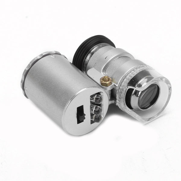 New Optical 60X Zoom Mobilephone LED Telescope Camera Microscope Lens Clip OXN