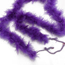 2M Purple Feather Boa Fluffy Party Decoration Fancy Costume Dress Up Pr UXX UJO