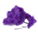 2M Purple Feather Boa Fluffy Party Decoration Fancy Costume Dress Up Pr UXX UJO